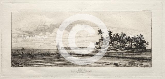 Oceanie, 1845. Creator: Charles Meryon (French, 1821-1868).