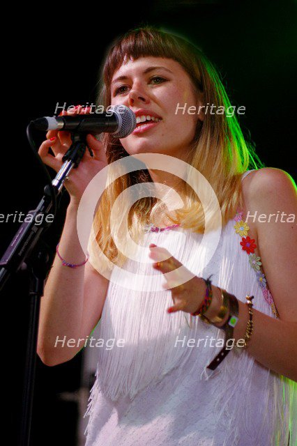 Danielle Bruton, Love Supreme Jazz Festival, Glynde Place, East Sussex, 2014. Artist: Brian O'Connor.