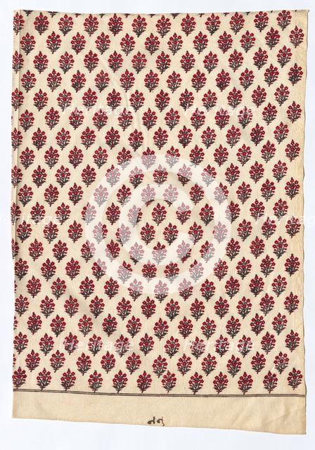 Fragment, early 1800s. Creator: Unknown.