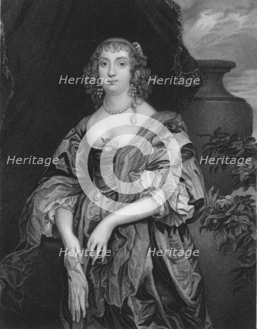 'Anne Carre, Countess of Bedford', 1834. Artist: John Cochran.