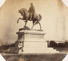 Statue of Lord Hardinge, Governor General of India, 1858-61. Creator: Unknown.