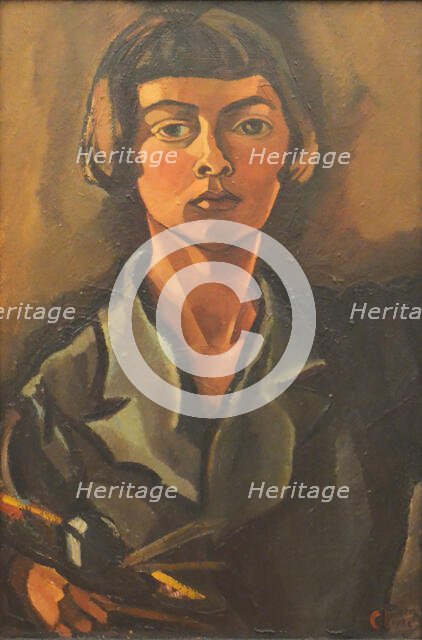 Self-Portrait, 1922. Creator: Toorop, Charley (1891-1955).