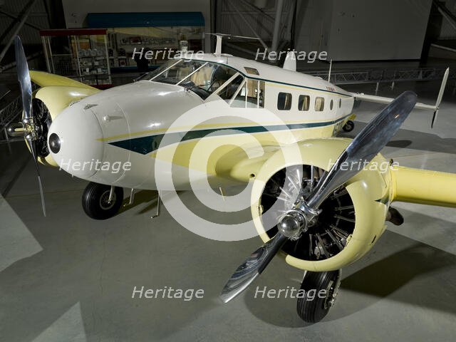 Beechcraft D18S Twin Beech, 1937-1969. Creator: Beech Aircraft Corporation.