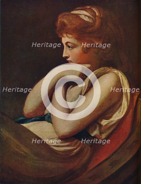 Emma, Lady Hamilton, c1785, (1909). Artist: George Romney