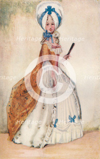 'A Woman of the Time of George III', 1907. Artist: Dion Clayton Calthrop.