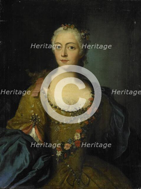 Portrait of a Woman, 1740-1760. Creator: Anon.