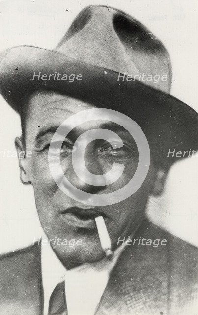 laise Cendrars, Swiss-born French novelist and poet, 20th century. Artist: Unknown