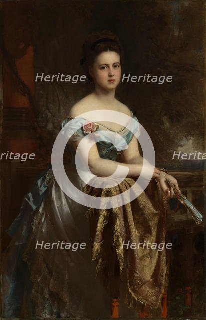 Grand Duchess Maria Alexandrovna of Russia, (1853-1920), 1873. Creator: Richter, Gustav (Karl Ludwig) (1823-1884).