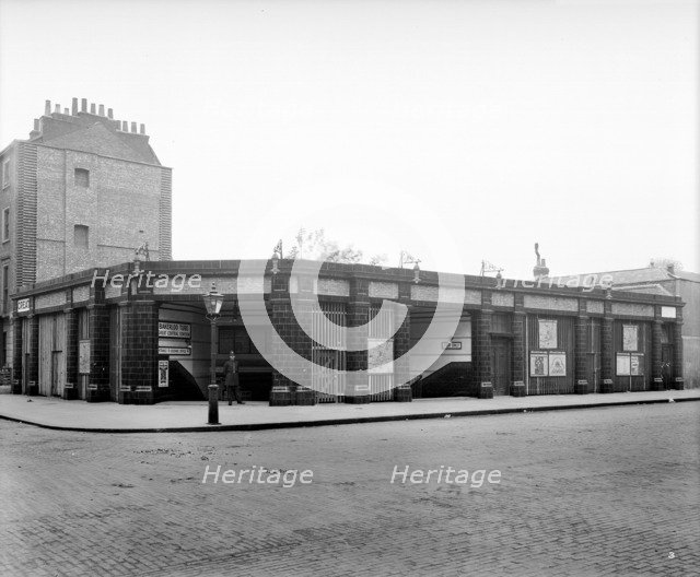 Marylebone Underground Station, Great Central Street, London, 1907. Artist: Bedford Lemere and Company
