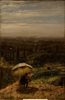 Écouen. Self-portrait.