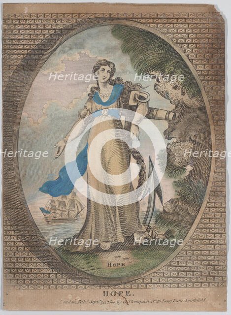 Hope, September 30, 1800., September 30, 1800. Creator: Anon.