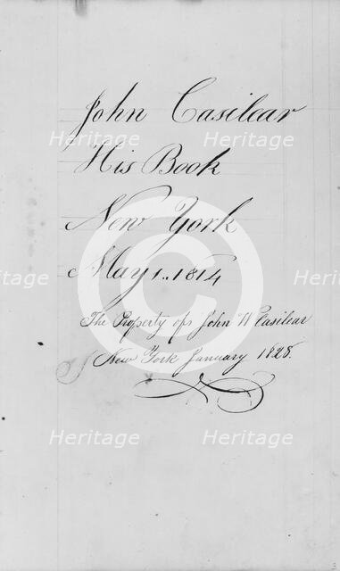 Sketchbook of Figure Studies, . Creator: John William Casilear.