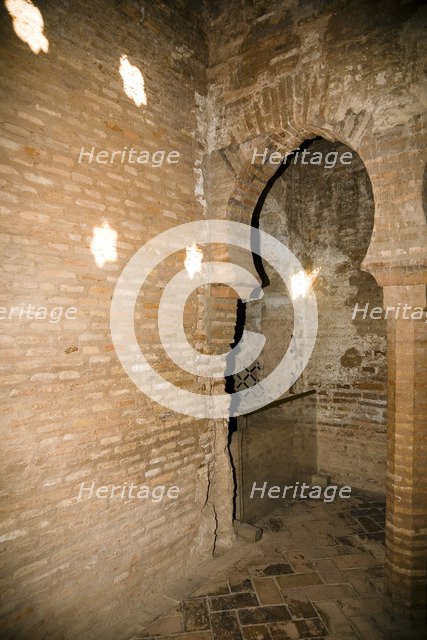 A bath house in Alhambra, Granada, Spain, 2007. Artist: Samuel Magal