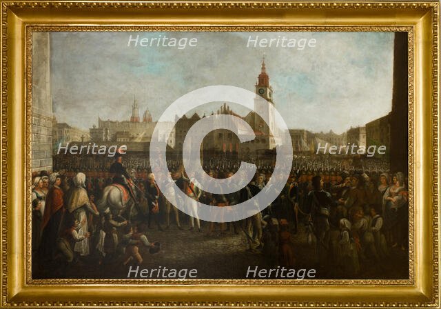 Kosciuszko's Oath, c1821. Creator: Michal Stachowicz.