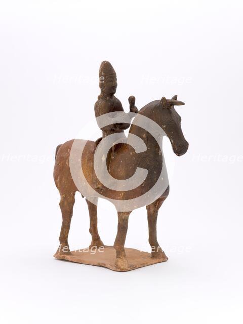 Musician on horseback, about 500. Creator: Unknown.