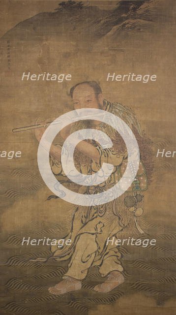 The Daoist Immortal Han Xiangzi, undated, late 15th-early 16th century. Creator: Liu Jun.
