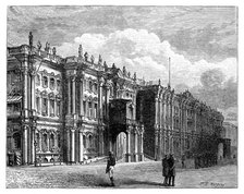 The Winter Palace, St Petersburg, Russia, c1888. Artist: Unknown