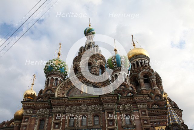 Church of the Saviour on Blood, St Petersburg, Russia, 2011. Artist: Sheldon Marshall