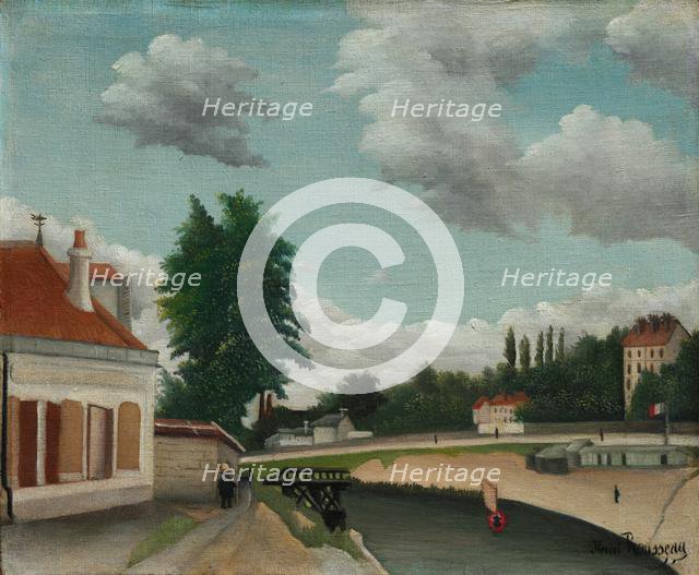 Outskirts of Paris, c. 1897-1905. Creator: Henri Rousseau (French, 1844-1910).