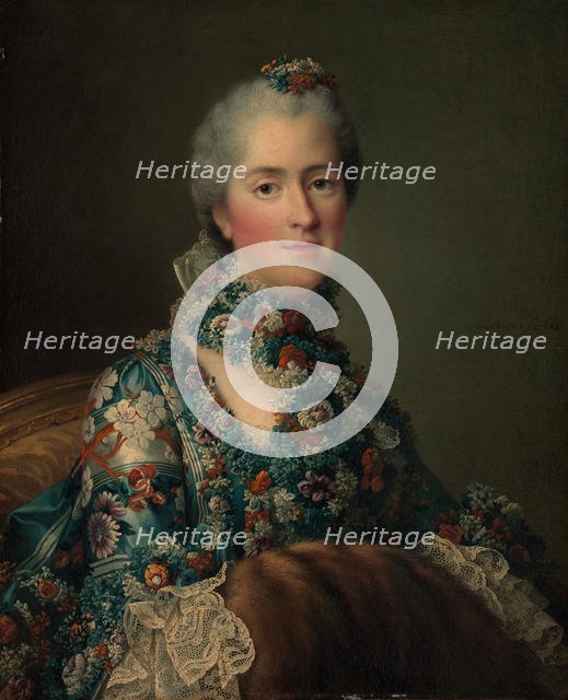 Madame Sophie de France (1734-1782), 1762. Creator: Francois Hubert Drouais.