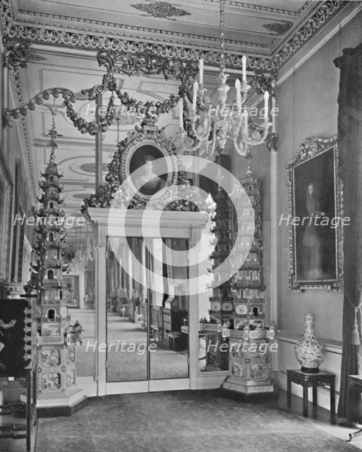 'The Principal Corridor, Buckingham Palace, South End', 1939. Artist: Unknown.