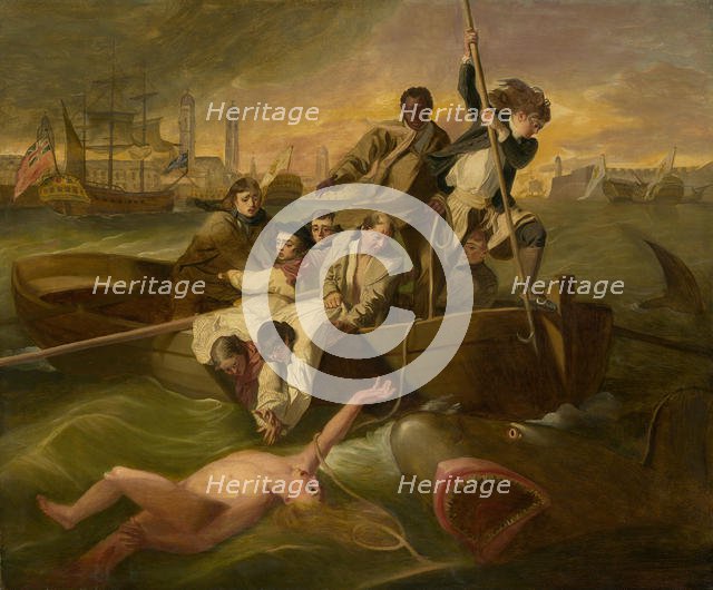 Watson and the Shark, ca. 1778. Creator: After John Singleton Copley (American, Boston, Massachusetts 1738-1815 London).
