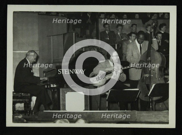 The Stan Kenton Orchestra in concert, 1956. Artist: Denis Williams