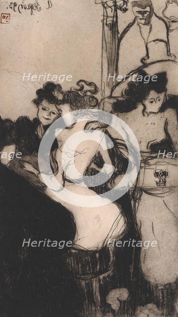 Le Bar (The Bar), 1893. Creator: Armand Seguin.