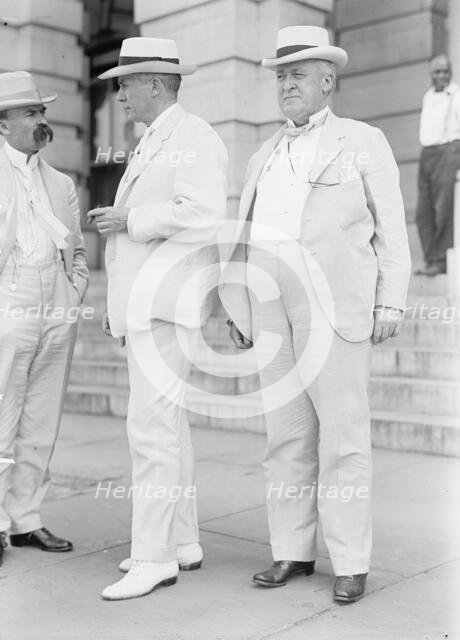 Reed, James A., Senator from Missouri, 1911-. Center, with Thomas J. Walsh, 1913. Creator: Harris & Ewing.