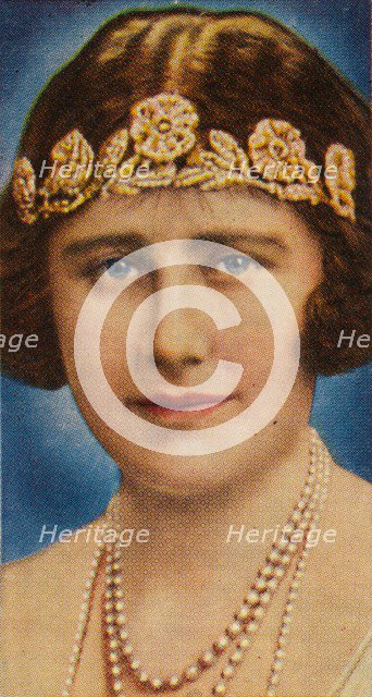 The Duchess of York at the time of her wedding, 1923 (1935). Creator: Unknown.