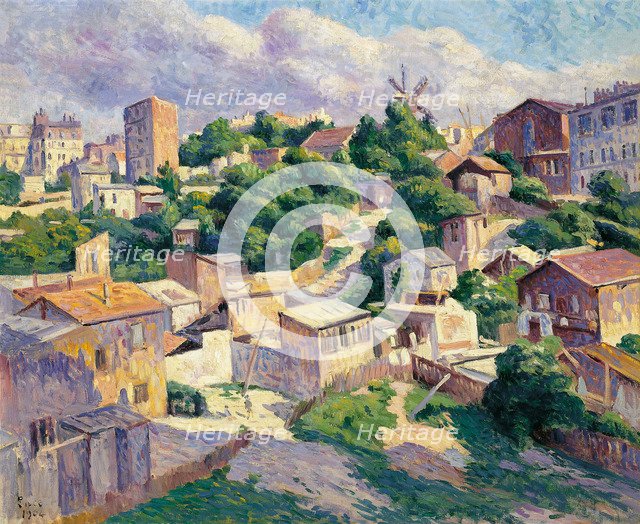 Montmartre, Paris. Artist: Luce, Maximilien (1858-1941)