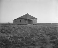 Abandoned house and land, Hall County, Texas, 1937. Creator: Dorothea Lange.