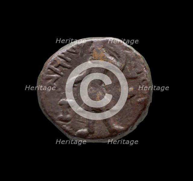 Kushan Coin, 127-155. Artist: Unknown.
