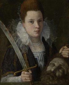 Judith with the Head of Holofernes, between 1590-1595. Creator: Lavinia Fontana.