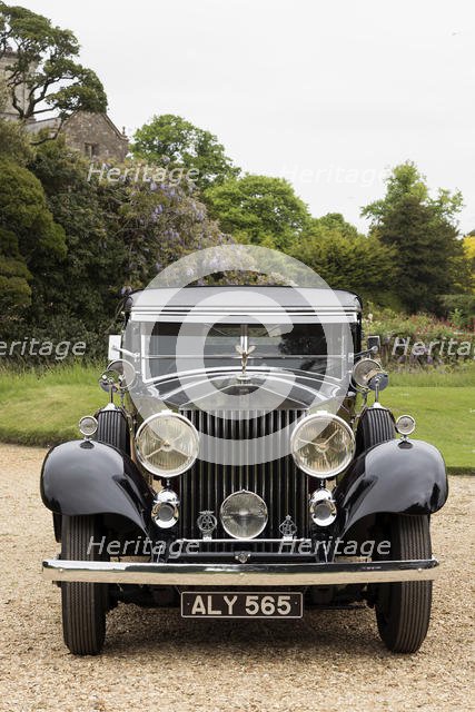 1933 Rolls Royce Phantom II Sedanca de Ville by Barker. Creator: Unknown.