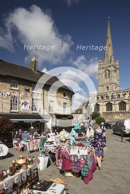 Red Lion Square, Stamford, Lincolnshire, c2010-c2018. Creator: Patricia Payne.