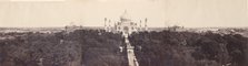 [The Taj Mahal from the Gateway], January-March 1864. Creator: John Murray.