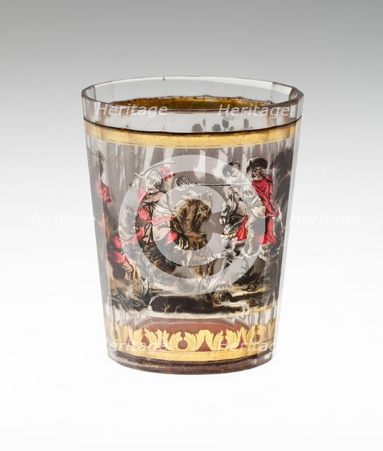 Beaker, Bohemia, c. 1730. Creator: Bohemia Glass.