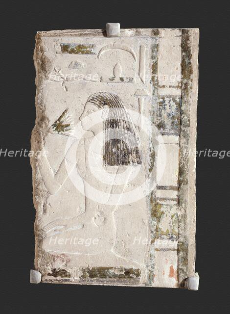 Female with Lotus, 1473-1458 B.C.. Creator: Unknown.