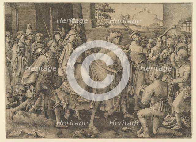 The Triumph of Mordecai, 1515. Creator: Lucas van Leyden.