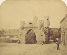 St. Mary's Gate, York, 1850s. Creator: Unknown.