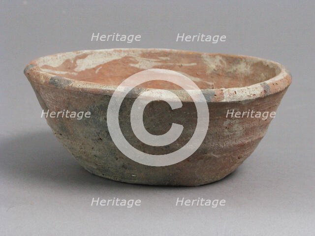 Bowl, Coptic, 4th-7th century. Creator: Unknown.