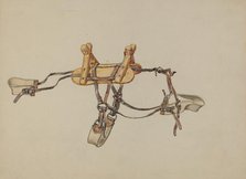 Full Rigged Pack-Saddle, c. 1942. Creator: Unknown.