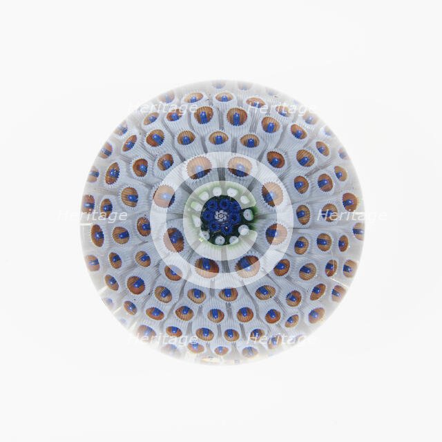 Paperweight, Saint-Louis, 19th century. Creator: Saint-Louis Glassworks.