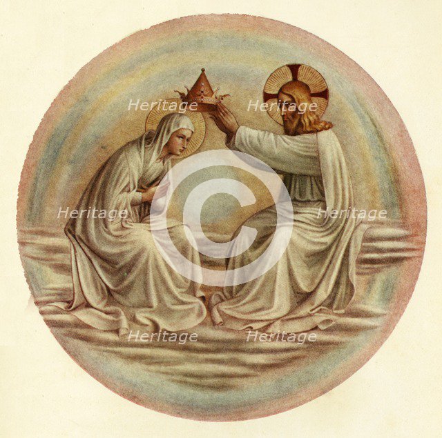 'The Coronation of the Virgin', 15th century, (c1909). Artist: Fra Angelico.