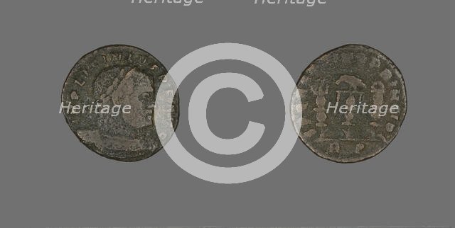 Coin Portraying Emperor Licinius, 307-324. Creator: Unknown.