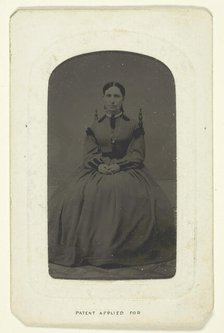 Untitled (Portrait of a Woman), 1840-1900. Creator: Unknown.