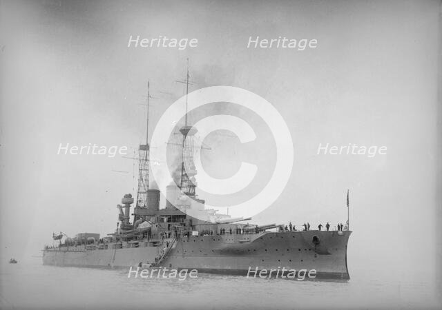 U.S.S. Arkansas, 1914. Creator: Harris & Ewing.