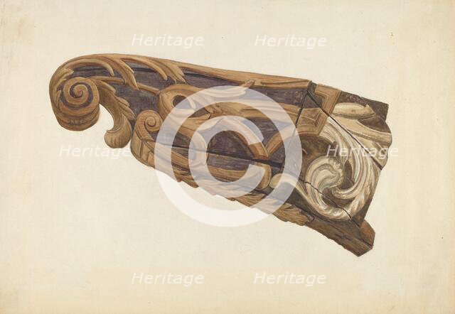 Billethead, c. 1936. Creator: Lucille Chabot.