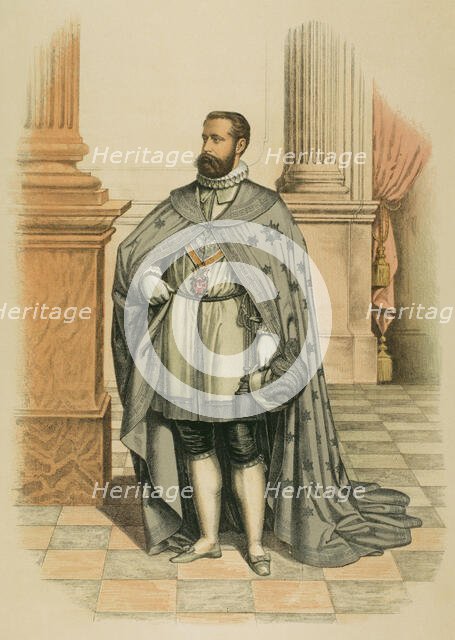 Minister Secretary of the three Orders of Charles III, Noble Ladies of Queen Maria Luisa... 1865.  Creator: Unknown.